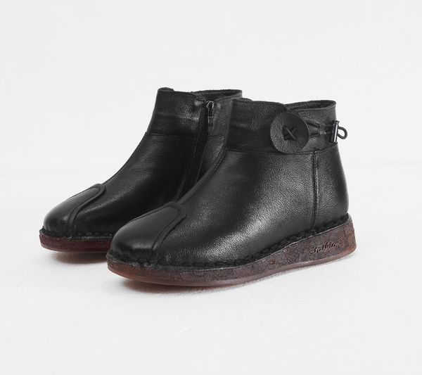 winter women's short boots, soft sole mother boots, women's autumn and winter plus cotton shoes, boots, Black
winter women's short boots, soft sole mother boots, women's autumn and winter plus cotton shoes, boots, Black