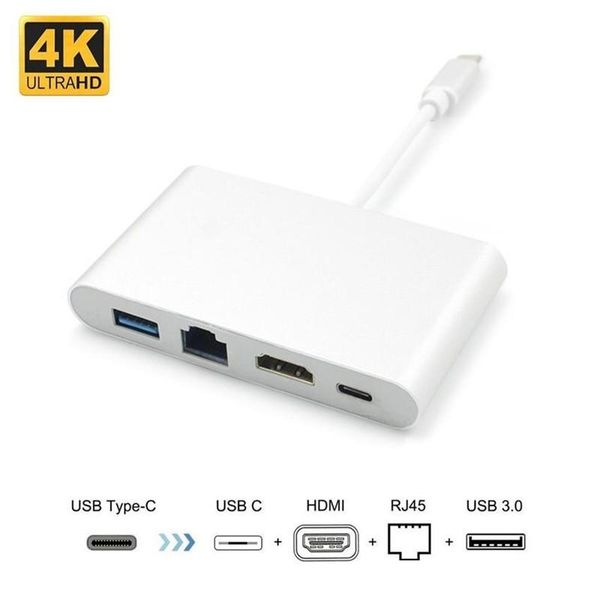 4 in 1 usb 3.1 type c to hdmi 4k rj45 port usb 3.0 usb 3.1 converter for macbook hdtv for huawei usb-c hub adapter
4 in 1 usb 3.1 type c to hdmi 4k rj45 port usb 3.0 usb 3.1 converter for macbook hdtv for huawei usb-c hub adapter