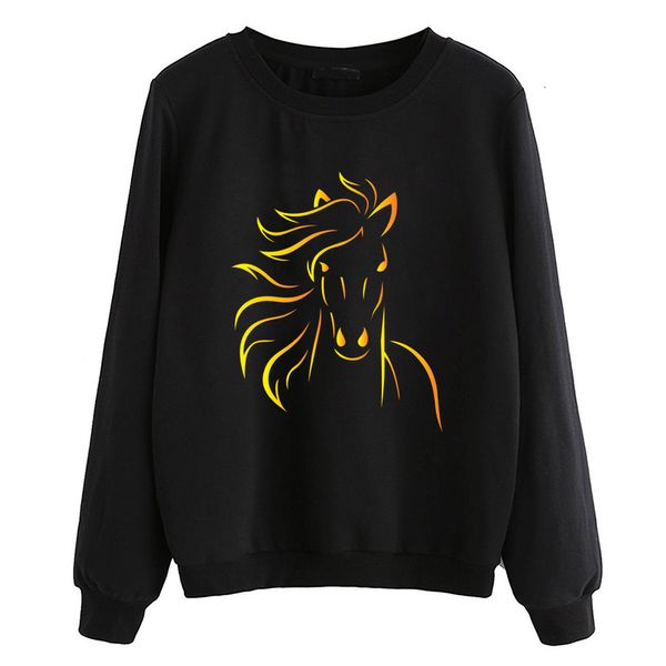 2020 funny design horse printed pullover women long sleeve fleece hoodies sportswear hip-hop tracksuit harajuku sweatshirt femme, Black
2020 funny design horse printed pullover women long sleeve fleece hoodies sportswear hip-hop tracksuit harajuku sweatshirt femme, Black