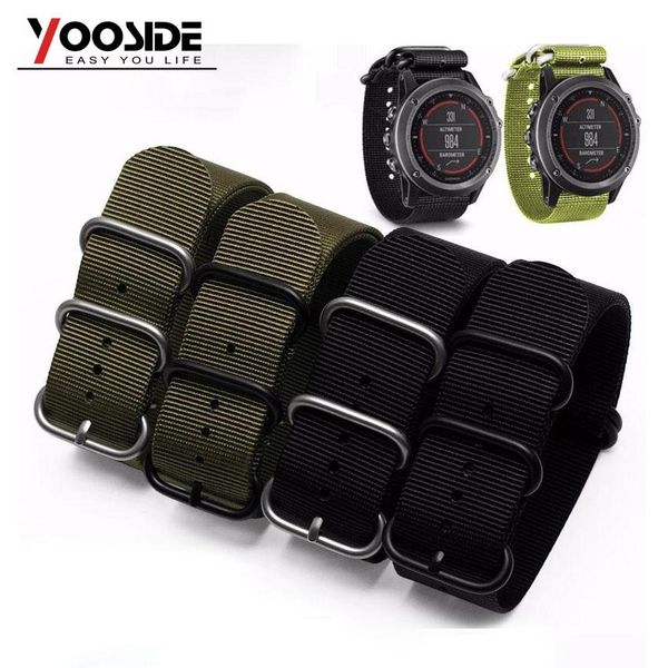 26mm nylon strap with 5 ring nato long watch band strap for garmin fenix 5x/fenix 5x plus/ 3 / fenix 3 hr smart watch wristbands
26mm nylon strap with 5 ring nato long watch band strap for garmin fenix 5x/fenix 5x plus/ 3 / fenix 3 hr smart watch wristbands