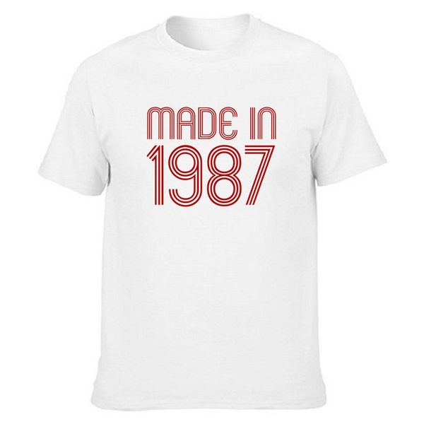 made in 1987 funny summer new t-shirt mens short sleeves hip hop printed t shirts plus size tees streetwear
made in 1987 funny summer new t-shirt mens short sleeves hip hop printed t shirts plus size tees streetwear