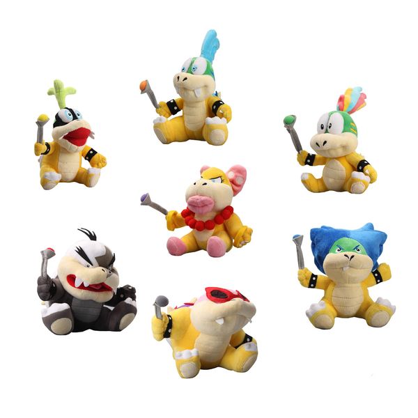 новое поступление 100% 17-20cm koopalings ларри игги людвиг венди рой мортон леой купа луиджи bros плюшевой фаршированная игрушки для ребенк
новое поступление 100% 17-20cm koopalings ларри игги людвиг венди рой мортон леой купа луиджи bros плюшевой фаршированная игрушки для ребенк