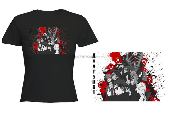 t-shirt woman naruto shipuden group akatsuki black tshirt isharajuku t shirt fashion classic unique 
t-shirt woman naruto shipuden group akatsuki black tshirt isharajuku t shirt fashion classic unique