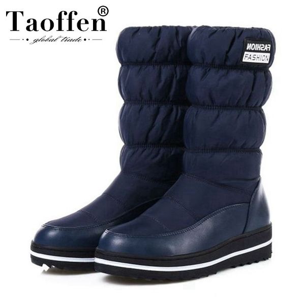 taoffen women half short boots big size 35-44 2020 winter keep warm plush fur cotton shoes women casual flats down short boots, Black
taoffen women half short boots big size 35-44 2020 winter keep warm plush fur cotton shoes women casual flats down short boots, Black