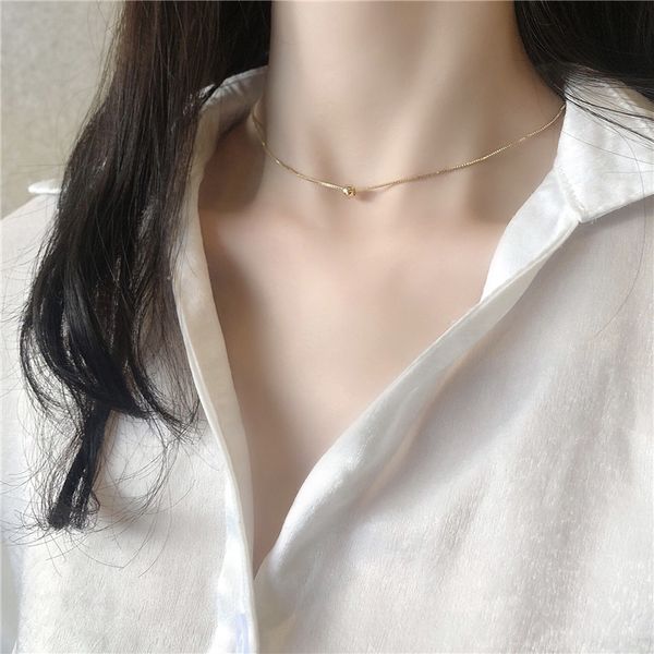 chokers fashion necklace french fortunella venosa nib contracted temperament of clavicle chain niche brief paragraph pendant, Golden;silver
chokers fashion necklace french fortunella venosa nib contracted temperament of clavicle chain niche brief paragraph pendant, Golden;silver
