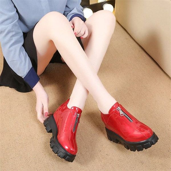 2020 мода платформа женщины boots кожа коренастый пятки ботильоны для женщин передняя молния обувь черный белый красный 34-39, Black
2020 мода платформа женщины boots кожа коренастый пятки ботильоны для женщин передняя молния обувь черный белый красный 34-39, Black