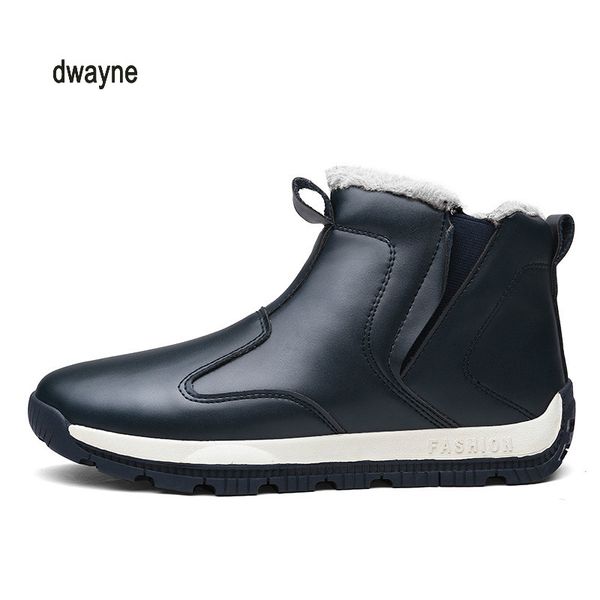 boots dwayne pu leather men plus fur snow winter work shoes ankle fashion waterproof non-slip casual, Black
boots dwayne pu leather men plus fur snow winter work shoes ankle fashion waterproof non-slip casual, Black