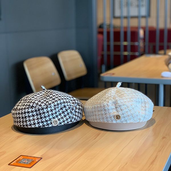 202007- meiohui autumn classic lattice pu brim beret hat men women leisure painter hat, Blue;gray
202007- meiohui autumn classic lattice pu brim beret hat men women leisure painter hat, Blue;gray