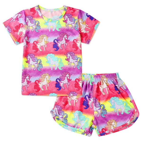summer girl clothing set children cartoon rainbow unicorn t-shirt and shorts suit baby girls sports clothes sets for 2-6 y, White
summer girl clothing set children cartoon rainbow unicorn t-shirt and shorts suit baby girls sports clothes sets for 2-6 y, White