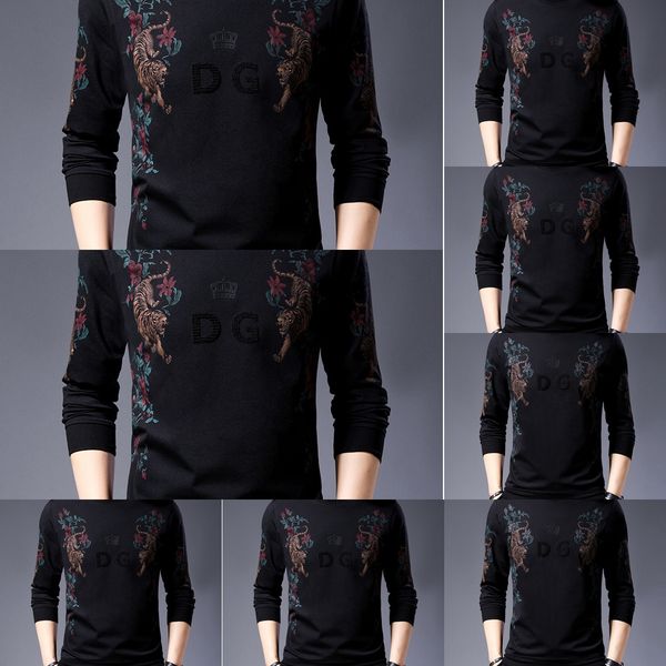 autumn new long-sleeved round neck pullover pulloverpulloverpullover sweater for young and middle-aged men all-match korean style casual, Black
autumn new long-sleeved round neck pullover pulloverpulloverpullover sweater for young and middle-aged men all-match korean style casual, Black