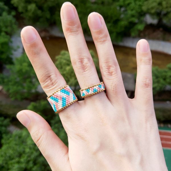 wedding rings fairywoo boho ring set geometric luck miyuki friendship woven handmade beaded crystal jewelry woman accessories delica gift, Slivery;golden
wedding rings fairywoo boho ring set geometric luck miyuki friendship woven handmade beaded crystal jewelry woman accessories delica gift, Slivery;golden