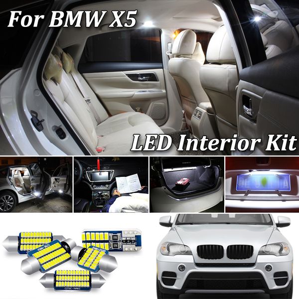 100% white error canbus for x5 e53 e70 led interior map dome light + license plate lamp kit
100% white error canbus for x5 e53 e70 led interior map dome light + license plate lamp kit