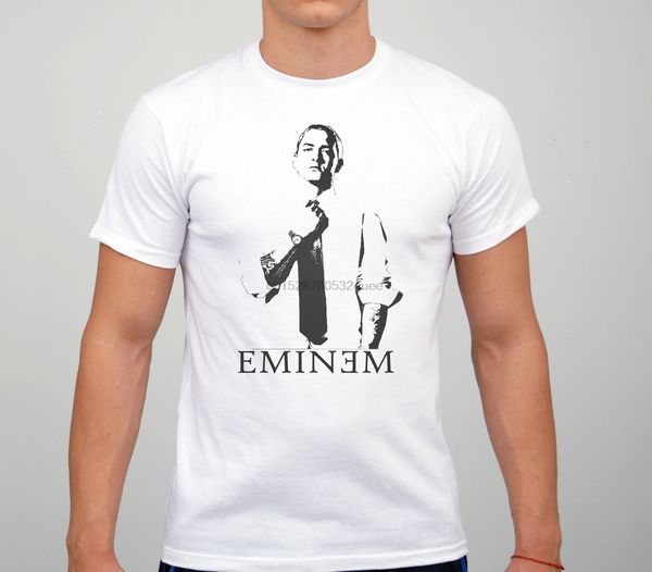 eminem rap hip hop t-shirt white new discout new fashion t shirt 2020 officia