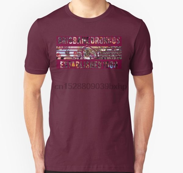 men tshirt brisbane broncos nrl t shirt women t-shirt tees top