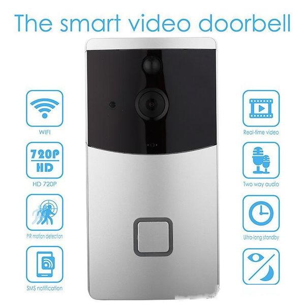 smart home wifi remote monitoring wireless mobile app video 1080p *720p voice color video intercom doorbell
smart home wifi remote monitoring wireless mobile app video 1080p *720p voice color video intercom doorbell