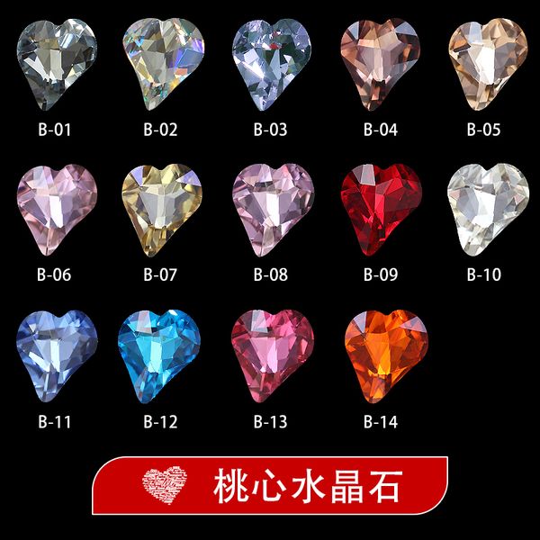 50pcs/lot jewelry pointed bottom heart-shaped crystal shaped diamond nail rhinestone 8mm crystal heart, point back rhinestone,, Silver;gold
50pcs/lot jewelry pointed bottom heart-shaped crystal shaped diamond nail rhinestone 8mm crystal heart, point back rhinestone,, Silver;gold