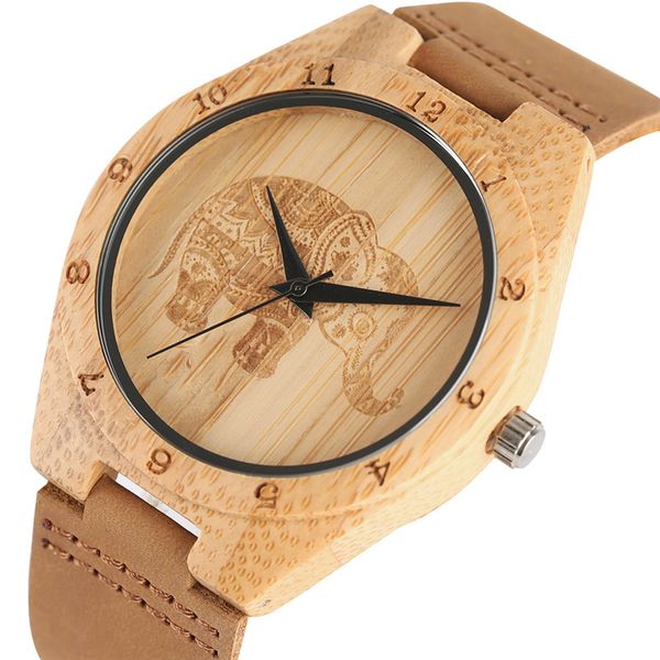 mandala bohemian style wooden man women watches exquisite thailand elephant engraving bamboo wrist watch men clock xmas gifts, Slivery;brown
mandala bohemian style wooden man women watches exquisite thailand elephant engraving bamboo wrist watch men clock xmas gifts, Slivery;brown