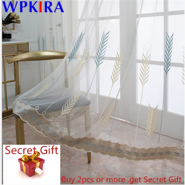 pastoral voile sheer curtain for living room tulle curtain window blinds drape panel embroidery wheat ears romatic x-ad460#30
pastoral voile sheer curtain for living room tulle curtain window blinds drape panel embroidery wheat ears romatic x-ad460#30