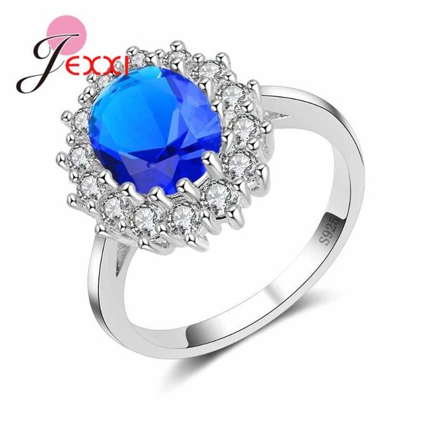 cluster rings creative oval blue cubic zircon ring around white crystal 925 sterling silver jewelry engrave women delicate, Golden;silver
cluster rings creative oval blue cubic zircon ring around white crystal 925 sterling silver jewelry engrave women delicate, Golden;silver