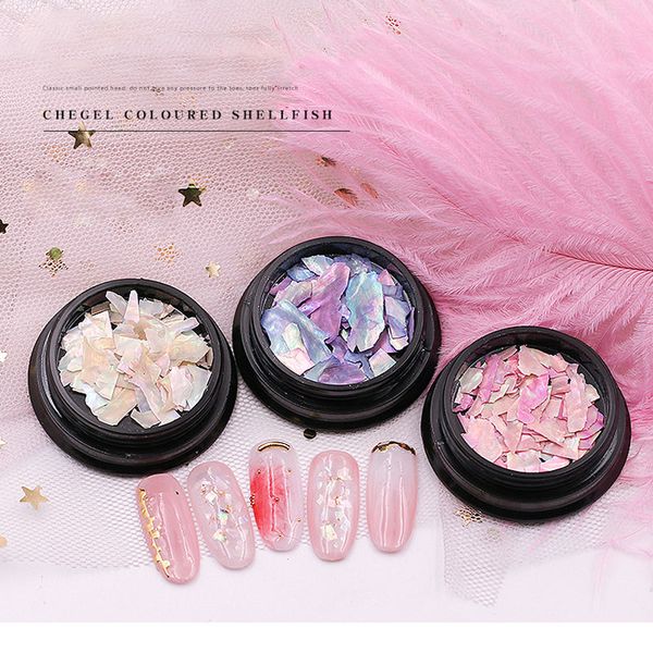 nail art decorations 3d pink purple seashells mixed size seashell slices crushed irregular broken flakes diy design, Silver;gold
nail art decorations 3d pink purple seashells mixed size seashell slices crushed irregular broken flakes diy design, Silver;gold