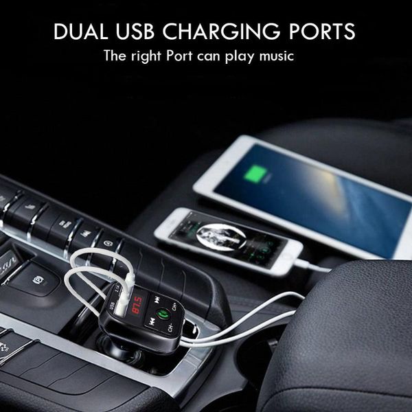 car kit handswireless bluetooth fm transmitter lcd mp3 player usb charger 2.1a car accessories handsfree
car kit handswireless bluetooth fm transmitter lcd mp3 player usb charger 2.1a car accessories handsfree