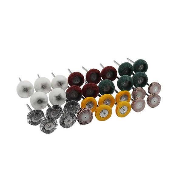 30pcs 1/8" shank steel wire brushes rotary wire brushes metal wheel polishing set fits rotary tool accessories
30pcs 1/8" shank steel wire brushes rotary wire brushes metal wheel polishing set fits rotary tool accessories