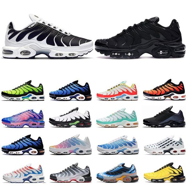 new mens tn plus running shoes triple white black hyper psychic blue oreo purple womens men breathable sports sneakers trainers 36-45
new mens tn plus running shoes triple white black hyper psychic blue oreo purple womens men breathable sports sneakers trainers 36-45