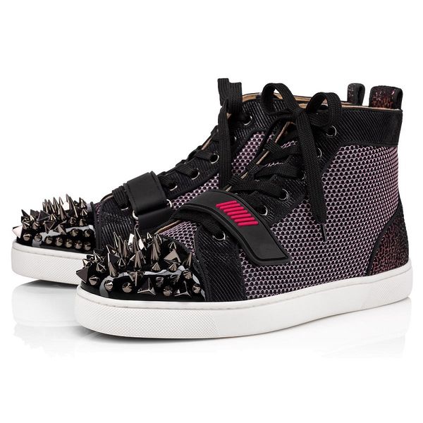 mens sneakers red bottoms studded spikes fashion suede leather black silver women flat shoes party lovers size 36-46
mens sneakers red bottoms studded spikes fashion suede leather black silver women flat shoes party lovers size 36-46