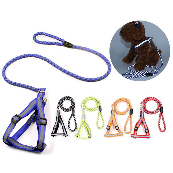 adjustable pet puppy dog safety harness with leash set reflective dog leash collar chest harness vest for small medium large
adjustable pet puppy dog safety harness with leash set reflective dog leash collar chest harness vest for small medium large