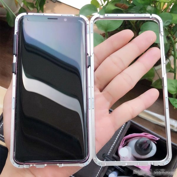 for samsung galaxy s9/s9 plus magnetic adsorption metal bumper tempered glass back cover shockproof phone case for samsung s9 plus
for samsung galaxy s9/s9 plus magnetic adsorption metal bumper tempered glass back cover shockproof phone case for samsung s9 plus