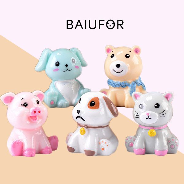 baiufor miniatures, cartoon animal family, pig dog cat, fairy garden decor, diy terrarium accessories figurines for home decor
baiufor miniatures, cartoon animal family, pig dog cat, fairy garden decor, diy terrarium accessories figurines for home decor
