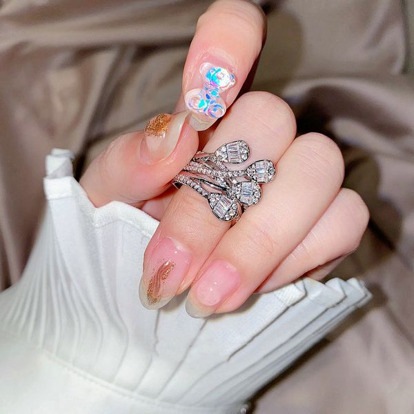 wedding rings cute bling zircon stone flower silver color for women engagement fashion jewelry, Slivery;golden
wedding rings cute bling zircon stone flower silver color for women engagement fashion jewelry, Slivery;golden