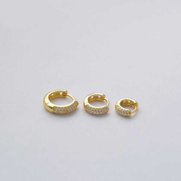 hoop & huggie 925 sterling silver earring simple zircon wide-faced ear ring bone buckle trend wild classic girl boy jewelry, Golden;silver
hoop & huggie 925 sterling silver earring simple zircon wide-faced ear ring bone buckle trend wild classic girl boy jewelry, Golden;silver