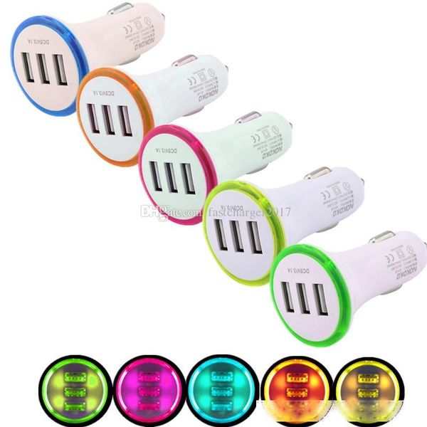 3 usb ports auto power led car chargers for iphone 5 6 7 8 samsung galaxy s6 s7 gps mp3
3 usb ports auto power led car chargers for iphone 5 6 7 8 samsung galaxy s6 s7 gps mp3