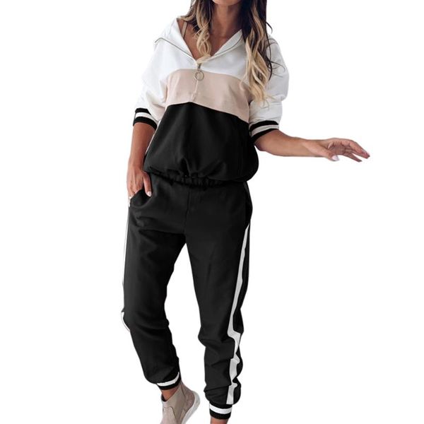 loozykit двухкусочный нижнее hoodie лоскутная толстовка фитнес эластичный пояс sweatpants повседневный беговая tracksuit набор для женщин, Black;blue
loozykit двухкусочный нижнее hoodie лоскутная толстовка фитнес эластичный пояс sweatpants повседневный беговая tracksuit набор для женщин, Black;blue