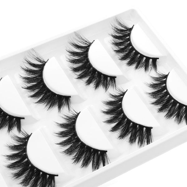 5 pairs faux mink false eyelashes 6d thick cross fake lashes wispy fluffy multilayers eyelashes extension natural long makeup
5 pairs faux mink false eyelashes 6d thick cross fake lashes wispy fluffy multilayers eyelashes extension natural long makeup