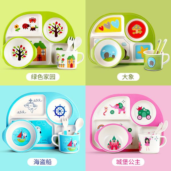 zhimeiduo childrens tableware gift set creative bamboo fiber dinner plate cartoon rice bowl baby compartment tray
zhimeiduo childrens tableware gift set creative bamboo fiber dinner plate cartoon rice bowl baby compartment tray