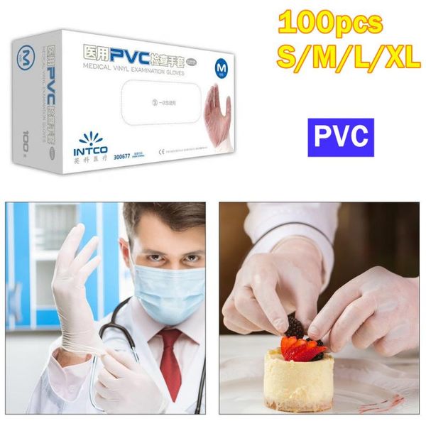 100pcs disposable gloves transparent pvc vinyl disposable gloves dishwashing latex rubber garden universal for home cleaning
100pcs disposable gloves transparent pvc vinyl disposable gloves dishwashing latex rubber garden universal for home cleaning