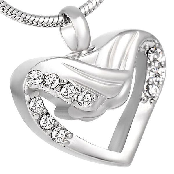 cremation necklace &heart urn pendant memorial jewelry stainless steel animal/pet ash holder keepsake, Silver
cremation necklace &heart urn pendant memorial jewelry stainless steel animal/pet ash holder keepsake, Silver