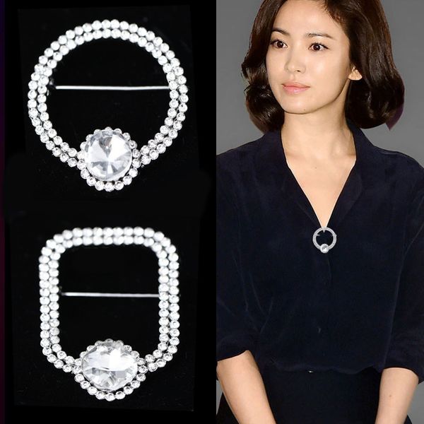 pins, brooches luxury zircon crystal rhinestone pins low collar anti-light cardigan shawl buckle brooch lapel pin women accessories, Gray
pins, brooches luxury zircon crystal rhinestone pins low collar anti-light cardigan shawl buckle brooch lapel pin women accessories, Gray