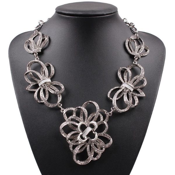 2020 chunky statement necklaces new arrival fashion luxury elegant spring pendant flower shaped for women party jewelry, Silver
2020 chunky statement necklaces new arrival fashion luxury elegant spring pendant flower shaped for women party jewelry, Silver