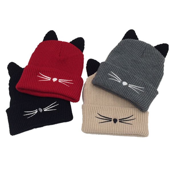 new fashion women lady knitting cap devil horns cat ear crochet hat braided winter keep warm beanie girl casual knitted caps, Blue;gray
new fashion women lady knitting cap devil horns cat ear crochet hat braided winter keep warm beanie girl casual knitted caps, Blue;gray