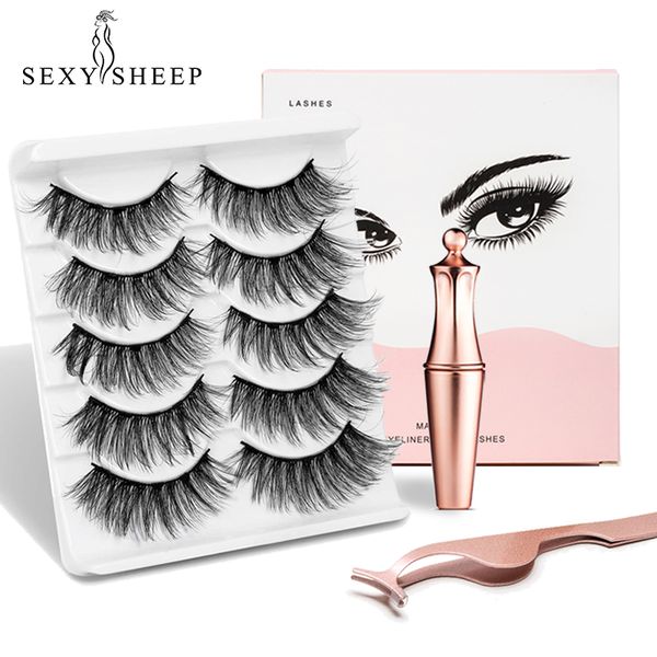 false eyelashes 5 pairs magnetic & liquid eyeliner tweezer set natural long eye makeup
false eyelashes 5 pairs magnetic & liquid eyeliner tweezer set natural long eye makeup