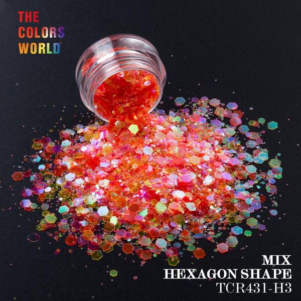 nail glitter tct-108 mermaid iridescent rainbow color hexagon shape mix size for art decoration makeup body manual diy, Silver;gold
nail glitter tct-108 mermaid iridescent rainbow color hexagon shape mix size for art decoration makeup body manual diy, Silver;gold