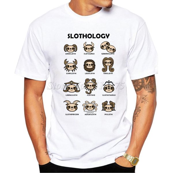 2019 new arrivals fashion sloth ology design men's t shirt boy cool hipster printed summer t-shirt
2019 new arrivals fashion sloth ology design men's t shirt boy cool hipster printed summer t-shirt