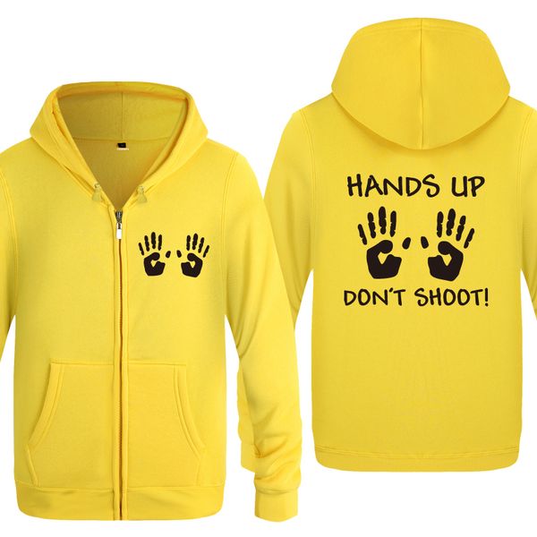 hands up don't shoot novelty creative funny hoodies men 2018 men's fleece zipper cardigans hooded sweatshirts
hands up don't shoot novelty creative funny hoodies men 2018 men's fleece zipper cardigans hooded sweatshirts