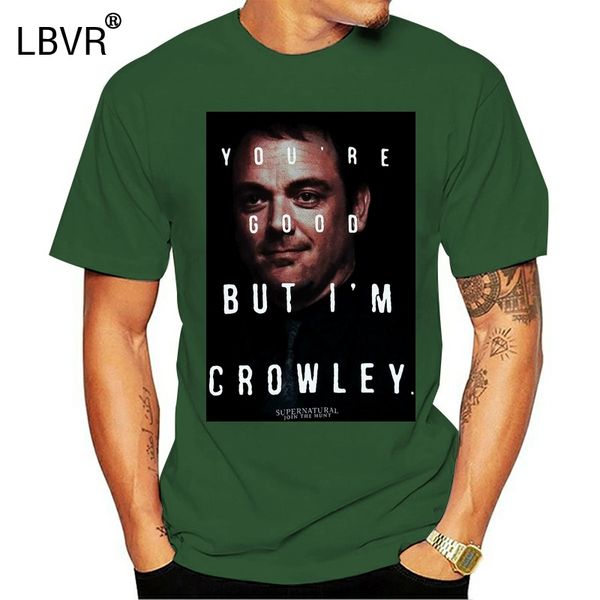 supernatural girls juniors t-shirt - youre good but im crowley image
supernatural girls juniors t-shirt - youre good but im crowley image