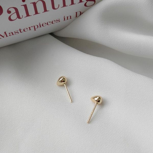 925 sterling silver earring fashion gold drop-shaped bead moon stud earring simple female girl silver ear jewelry, Golden;silver
925 sterling silver earring fashion gold drop-shaped bead moon stud earring simple female girl silver ear jewelry, Golden;silver