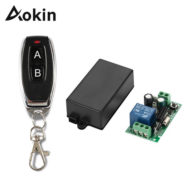 remote controlers aokin 433mhz universal wireless control switch ac 85v 110v 220v 1ch relay receiver module rf 433 mhz controls
remote controlers aokin 433mhz universal wireless control switch ac 85v 110v 220v 1ch relay receiver module rf 433 mhz controls