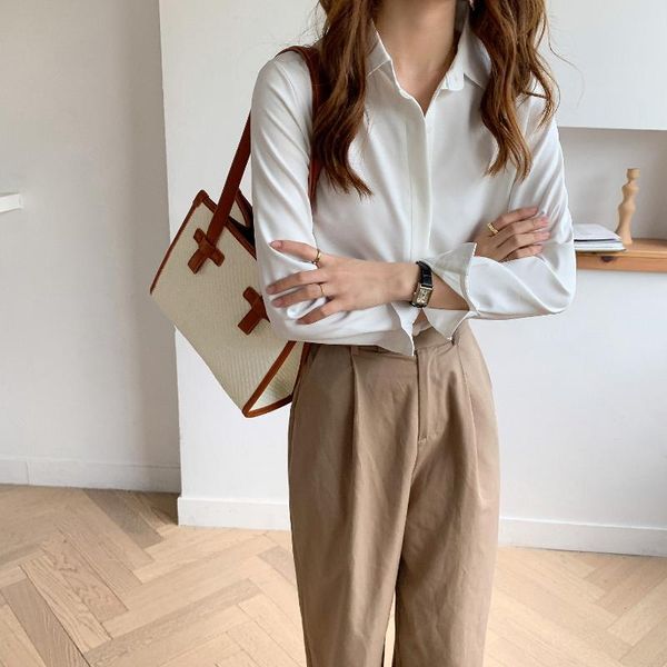 women's blouses & shirts coigarsam casual full sleeve shirt womens chiffon loose upset women white 2194
women's blouses & shirts coigarsam casual full sleeve shirt womens chiffon loose upset women white 2194
